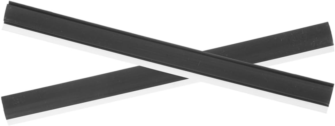 2Pcs Dustpan Lip Replacement Strips Edge Protector for Garbage Shovel Durable Inlet Pressing Strips for Dustpan Repair Edges