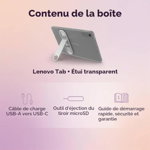 Lenovo Tab 10.1" 4/64GB WiFi Gris + Funda Transparente Con Soporte