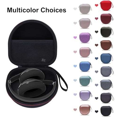 Headphone Case Compatible with BERIBES/TOZO/KVIDIO/Beats/Soundcore Anker Noise Cancelling Over-Ear Headphones, Dark Blue by L LTGEM - Image 3