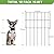 10 PCS Animal Barrier Fence, 17''(H) X 10.8 Ft(L), No Dig Garden Fencing Border for Small Dogs & Rabbits, Rustproof Metal, Decorative Fencing for Outdoor Landscape Yard Patio, 2‘’ Spike Spacing Fence