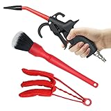 ALL4DETAIL High Pressure Air Blow Gun, Plastic Steel 230 Max PSI High Power Air Nozzle Blow Gun with
