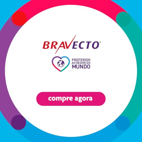 Bravecto Plus Antipulgas e Carrapatos Gatos 6,25 a 12,5 Kg
