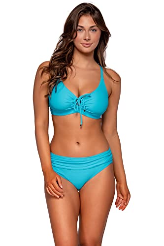 Sunsets Unforgettable Bottom Women's Swimsuit Bikini Bottom, Blue Bliss, Medium #TOP3