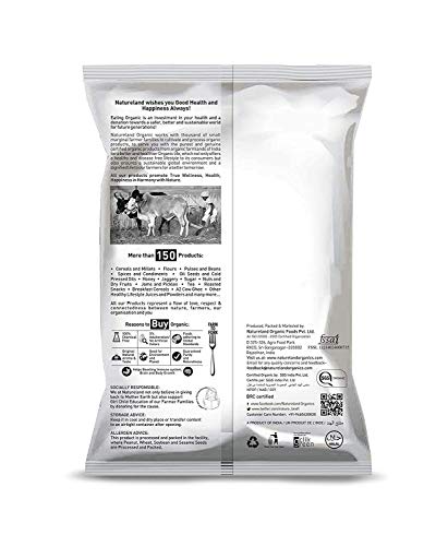 Natureland Organics Pearl Barley 500 Gm - Organic Barley