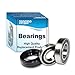 HQRP Bearing and Seal Kit works with Whirlpool Duet Sport WFW9050XW03 WFW9150WW00 WFW9150WW01 WFW9150WW02 WFW9151YW00 WFW9250WW00 WFW9050XW00 WFW9050XW02 Front Load Washer Tub + HQRP Coaster