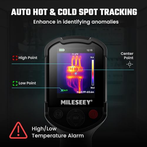 Mileseey TR10 Thermal Imaging Camera,Super Resolution 240 X 240 Thermal Camera,25 Hz Refresh Rate thumb #4