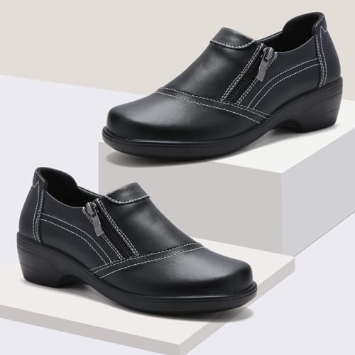 Image of Loafers for Womens Comfort Dressy Low Heel Business Casual Office Work Shoes