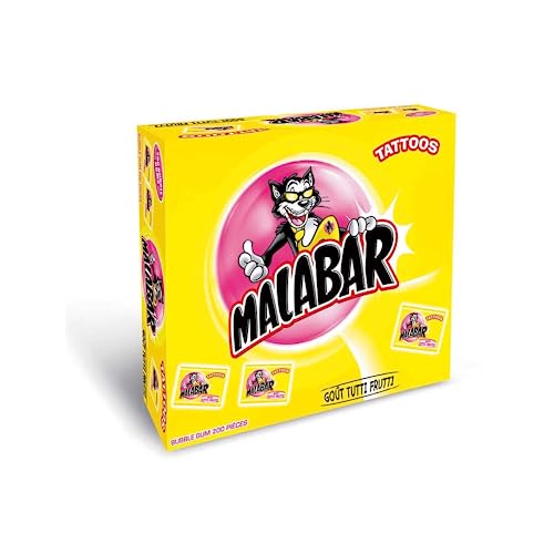 Gusto Malabar Tutti frutti in scatola - 200 pezzi