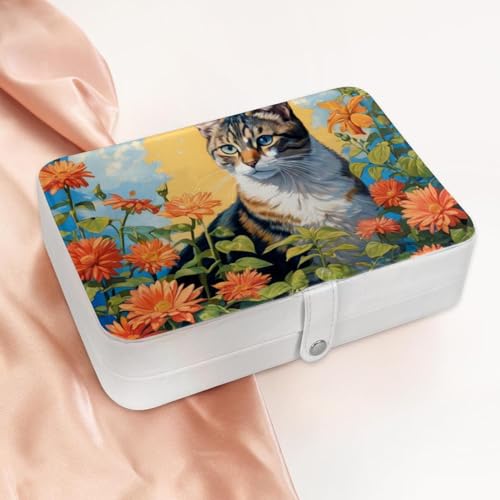 Boîte à bijoux cadeau demoiselle d'honneur boîte fleurs filles