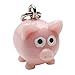 Hand Painted 3-D Pig Charm 17.5mm Lightweight (1)