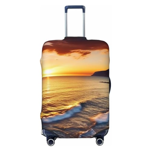Housse de valise élastique XL contre les rayures motif coucher de soleil