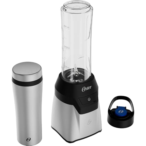 Blender Power Inox Oster com 2 Jarras To Go - 220V
