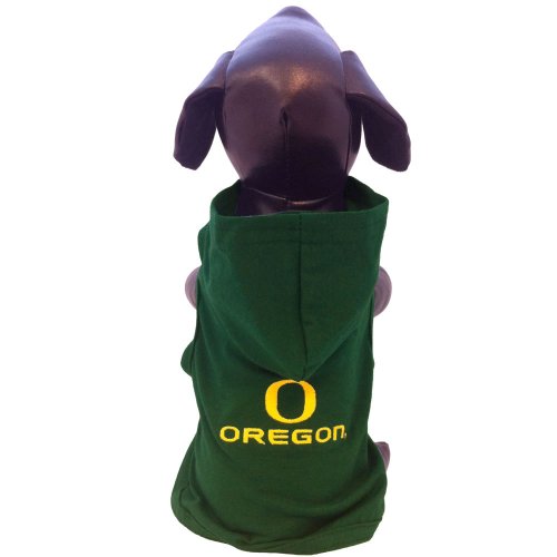 Ncaa Oregon Ducks Cotton Lycra Hooded Dog Shirt, X-Large #TOP12