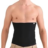 CHARM Mujer Térmico Riñones Más Cálido Banda Apoyo Elástico Negro