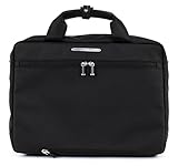 Innnen: Reißverschluss-Hauptfach, Reißverschlussfach, Seiten-Steckfach, gepolstertes Laptopfach, gepolstertes Tabletfach (25 x 18,5 x 3 cm)