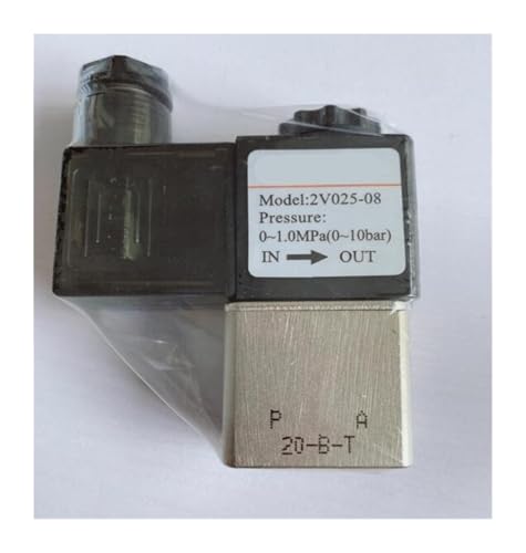 Électrovanne pneumatique 2V025-08 pour l'automatisation de lignes d'air 220V