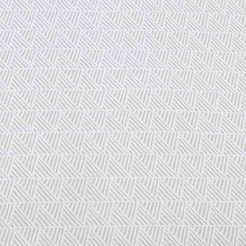 Image of AmazonBasics Microfiber Crosshatch Quilt /Duvet /Comforter Cover Set with 2 Pillow Covers (Queen, Grey) - 3 Pieces