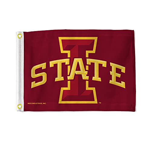 Iowa State Cyclones Flag 12.5" x 18" Boat Flag Golf Cart Flag