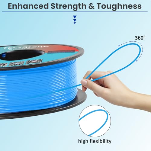 Image of PLA Filament 1.75mm Cyan (Water Blue) 1KG Perfectly Wound Accuracy + /-0.02mm PLA Basic 3D Printer Filament