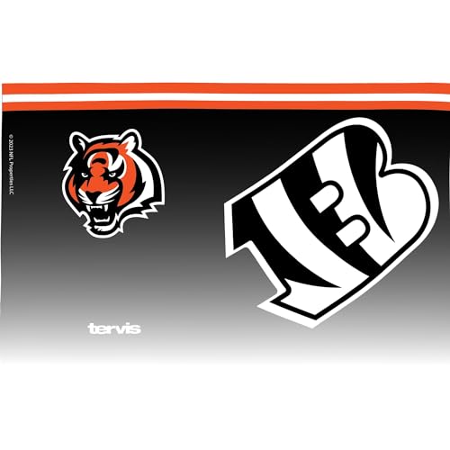Tervis NFL Cincinnati Bengals - Forever Fan Made in USA Double Walled Insulated Tumbler Travel Cup Keeps Drinks Cold & Hot, 16oz, Classic by Tervis - Used condition - Image 2
