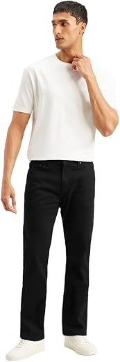 Levi's Men's Straight Jeans (23677-0349_Black