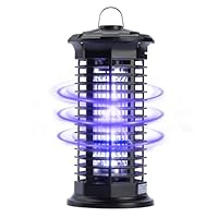 Insektenvernichter Elektrisch, Fliegenfalle Insektenfalle Mückenlampe mit 11W UV Lampe für Innen- und Außenbereiche, Mückenschutz Mückenabwehr Insekten Lampe für Mücken, Motte, Fliegen