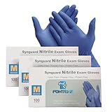 Fonteme Nitrilhandschuhe, Größe M, 300 Stück, latexfrei, Gummihandschuhe...