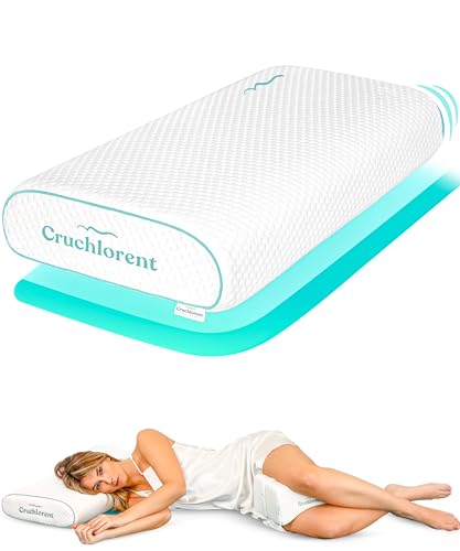 Oreiller Ergonomique Cervical Orthopédique Réglable Semi-Rigide - pour Dormir sur