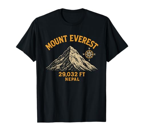 Mount Mt Everest Nepal Adventure Mountain Climbing Souvenir T-Shirt