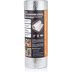 SuperFOIL Rollo de Aislante en Hoja 0,6m x 10m - Solución Hazlo-Tú-Mismo para Ahorrar Energía - Aislamiento Térmico Duradero 3-en-1 con Barrera Reflectante y Barrera de Vapor