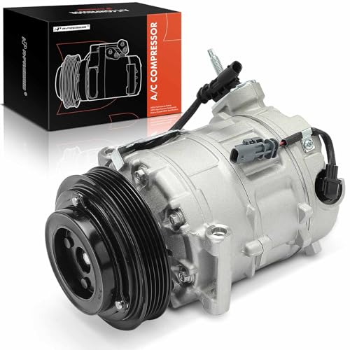 A-Premium A/C Compressor with Clutch Compatible with Chevrolet Equinox 2.4L 2012-2015, GMC Terrain 2.4L 2012-2015