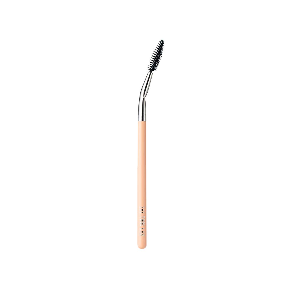 THE TOOL LAB208 Eyelash & Eyebrow Makeup Brush - Angled Eye Brow Brush Mascara Applicator Eyelash Grooming Brush Professional - Premium Quality Synthetic Dense Bristles Cosmetic