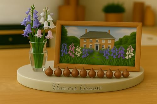 15 Bulbes de JACINTHE DES BOIS - Hyacinthoides rose, violet et blanc – Lot de 15 bulbes calibre 6/7. - Fleur Jardin - 359