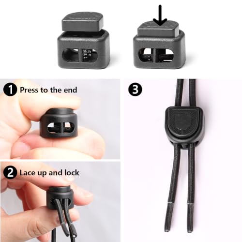 Upugo 10 Pcs Spring Cord Locks thumb #6