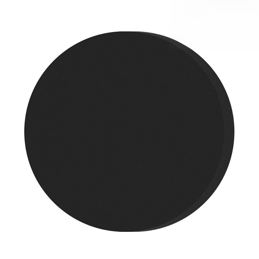 Cartón redondo negro de 29cm y 250g para dibujo de bocetos y manualidades con papel kraft