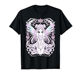 Ethereal Fairy Wings Pastel Goth Fantasía Halloween E Girl Camiseta