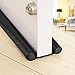 AFASOES 2 Pcs Burlete Bajo Puerta Doble Rollo 90cm Burlete Puerta Entrada Burlete Basculante Puerta Burlete Doble para Puerta Burlete Aislante Puerta Entrada Acolchado Cortable para No Entre el Frio