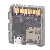 Yunseity DSPico DS Flashcard pour ND 3DS 2DS DSi NDSL NDS, Lecteur de Carte de Jeu Open Source RP2040 avec Vitesse de 6 Mo/s, Cartouche Flash de Mise à Niveau R4 pour Logiciel Homebrew et (Noir