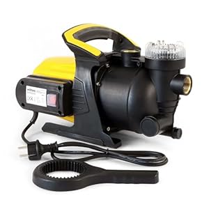Wiltec Gartenpumpe 1200 W