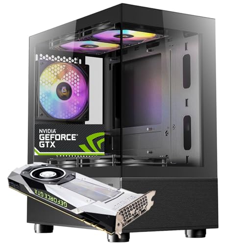 WaffleMK �Q�[�~���OPC �^���[�^ G-Storm�V���[�Y ��9���� CPU Core i7 9700 16GB������ Windows 11 WPS Office2 (GeForce GTX 1080 8G CX200M �u���b�N)