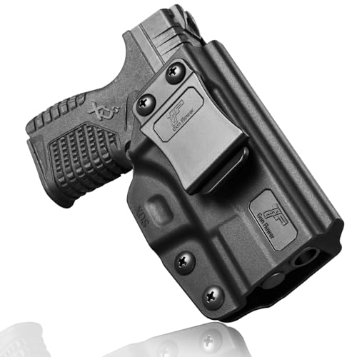 IWB Holster for Springfield XD-S 3.3'' 9mm/.40 Only (Not for Mod Series), Adjustable Cant & Retention, Red Dot Compatible, Concealed Carry Holster - Right Hand
