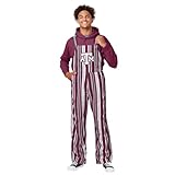 FOCO Texas A&M Aggies NCAA Mens Hyper Stripe Bib Overalls - 2XL