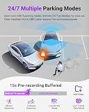 VANTRUE S1 Pro Max kamera samochodowa 4K z przodu, kamera samochodowa z trybem parkowania, sterowanie głosem/aplikacją, WiFi 5 GHz, STARVIS 2, HDR, PlatePix, noktowizor, ADAS/BSD, GPS, opcjonalnie LTE