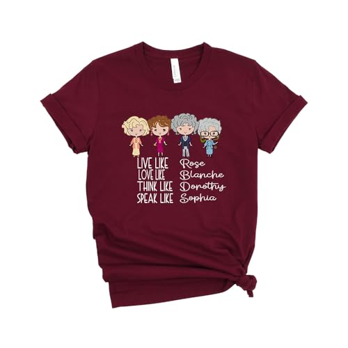 Golden Girls Shirts for Women, Vintage 80's Tee Tops, Golden Girls Fan Gift4