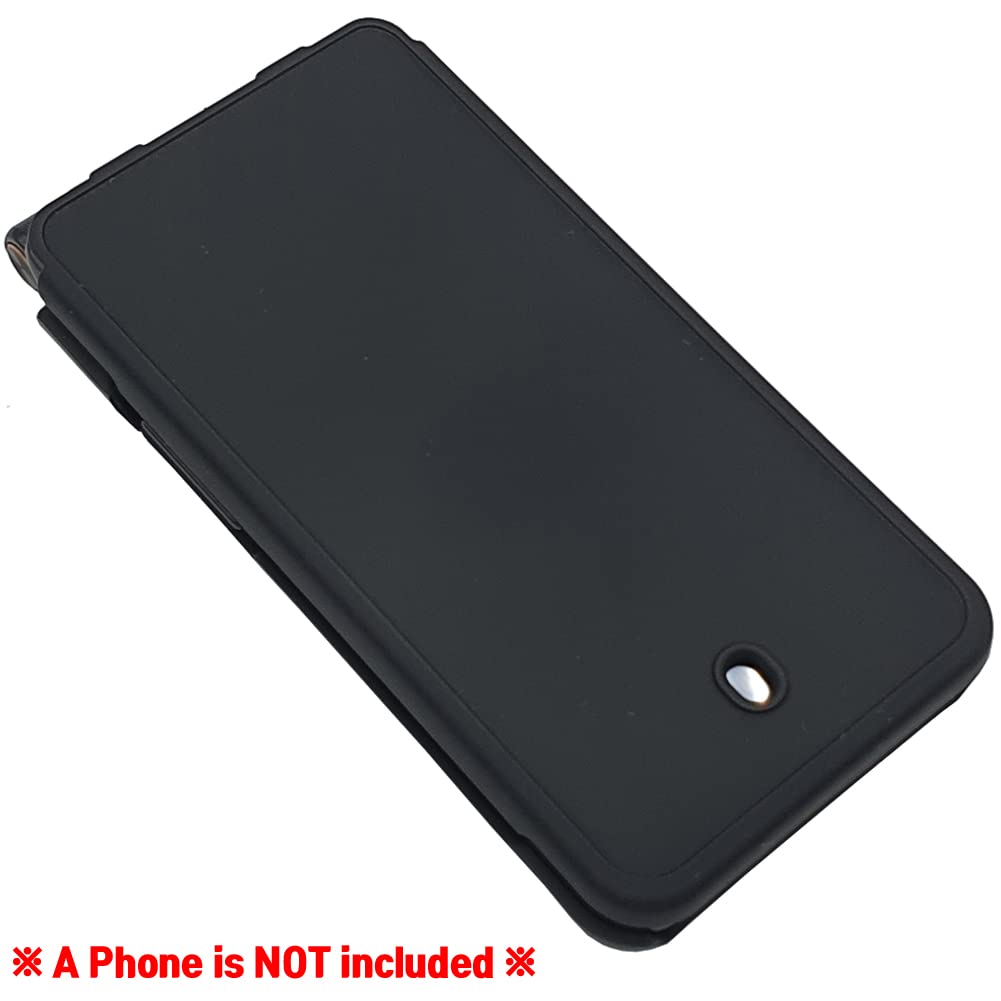 Generic Stoßfeste Schutzhülle für Samsung Galaxy Folder 2 SM-G160 / SM-G160N / SM-G1650W / SM-G165N / SM-G1650 (Matt-Schwarz)