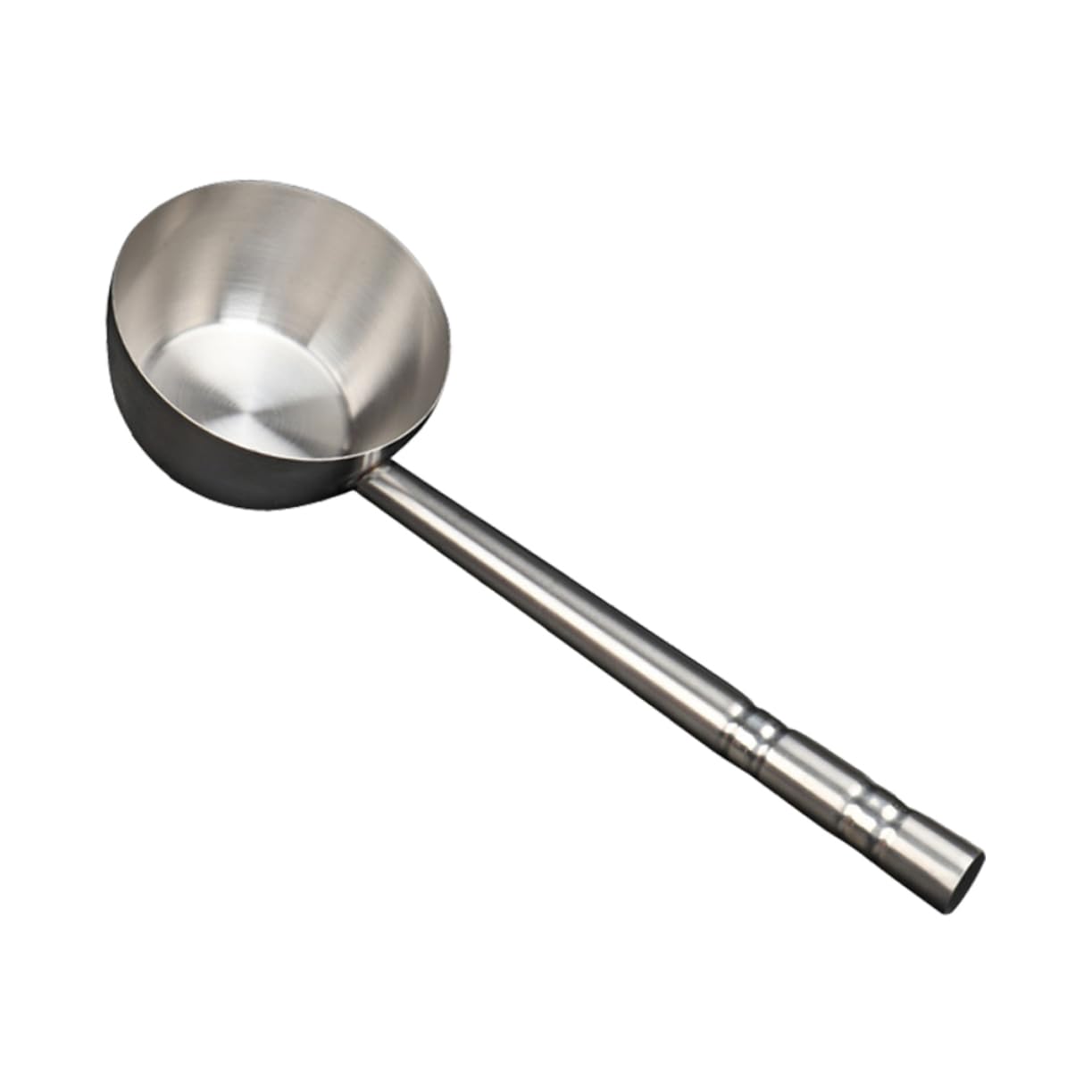 COLLBATH Mehrzweck Wasserschöpfkelle Edelstahl Flacher Boden 16cm Große Kapazität Vielseitige Küchenkelle für Haushalt und Gastronomie
