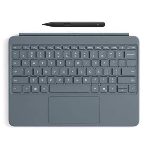 Microsoft Teclado Surface Pro de 12 pulgadas con lápiz fino, compatible con Surface Pro de 12 pulgadas, océano
