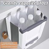 iTYOOS poubelle pliante suspendue 10 L pour placard de van photo 5