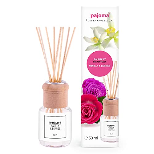 pajoma Raumduft Vanilla & Berries, 1er Pack (1 x 50 ml) in Geschenkverpackung
