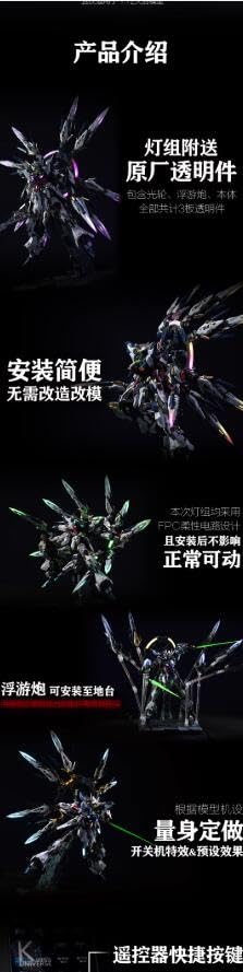 万象聚変　天啓+オプション+LEDセット Amazon | 万像聚変TOYS MG 1/100スケール 武装「天啓」可動機甲